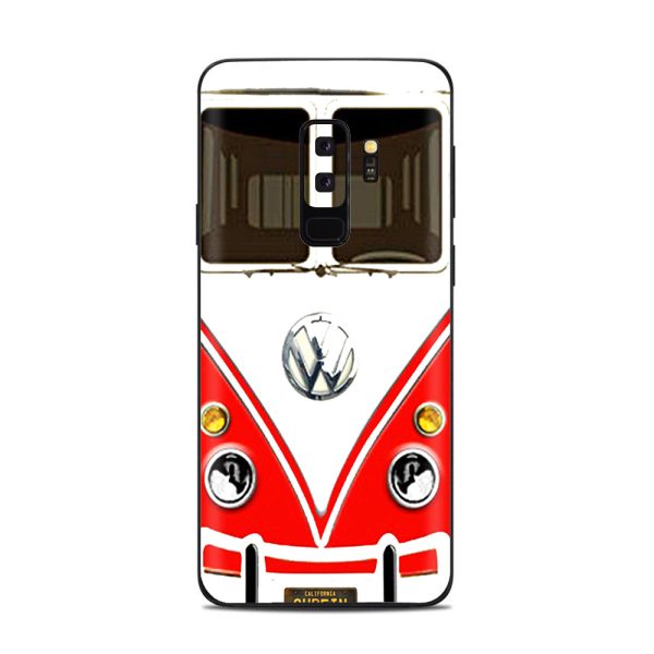 Vw Bus Red, Split Surfer Samsung Galaxy S9 Plus Skin Discount