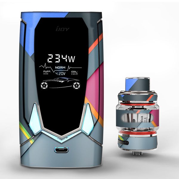 Grey Colors Plaid  iJoy Avenger 270 Skin Cheap