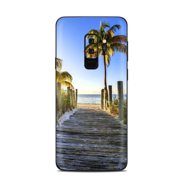 The Beach Tropical Sunshine Vacation Samsung Galaxy S9 Plus Skin Online now