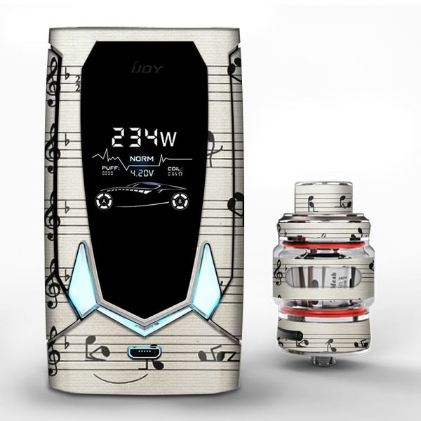 Music Notes Song Page iJoy Avenger 270 Skin For Sale