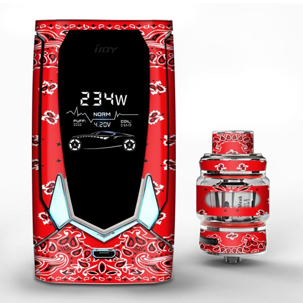 Red Bandana iJoy Avenger 270 Skin For Cheap