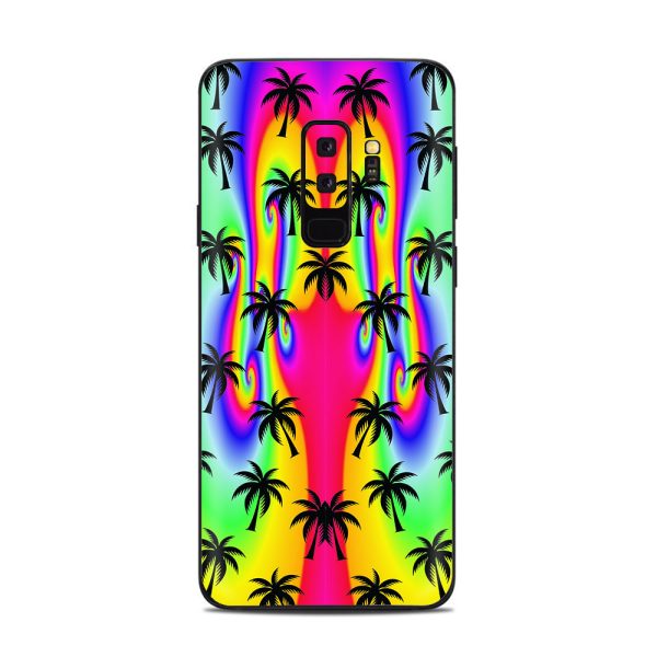 Rainbow Palm Tree Samsung Galaxy S9 Plus Skin Fashion