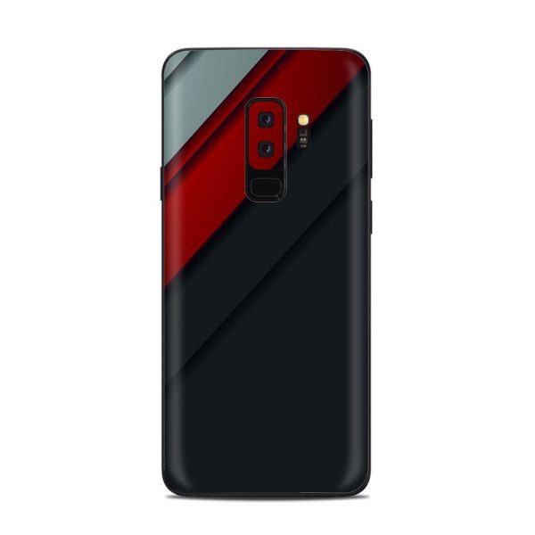 Modern Patterns Red Samsung Galaxy S9 Plus Skin Fashion