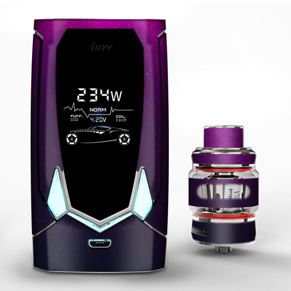 Purple Dust iJoy Avenger 270 Skin Fashion