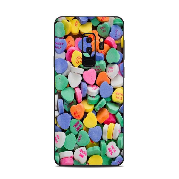 Heart Candy, Valentines Candy Samsung Galaxy S9 Plus Skin Fashion