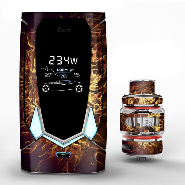 Tiger On Fire iJoy Avenger 270 Skin Online Hot Sale
