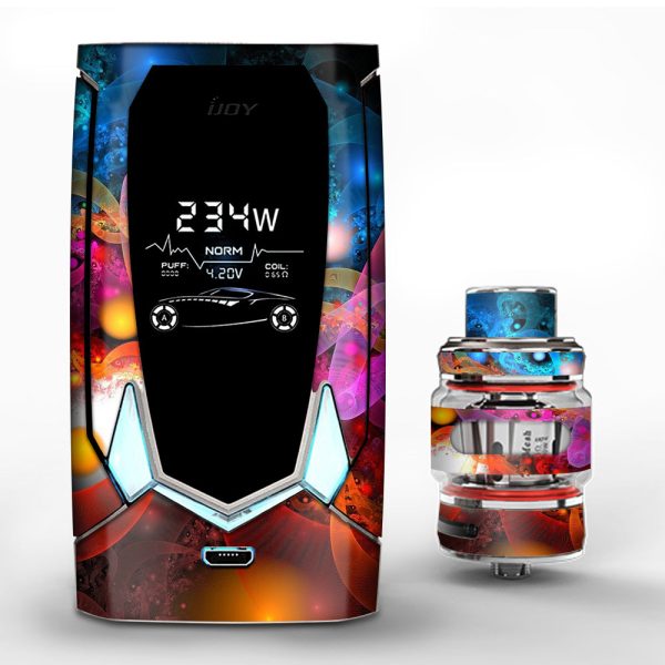 Fractal Colors iJoy Avenger 270 Skin Online