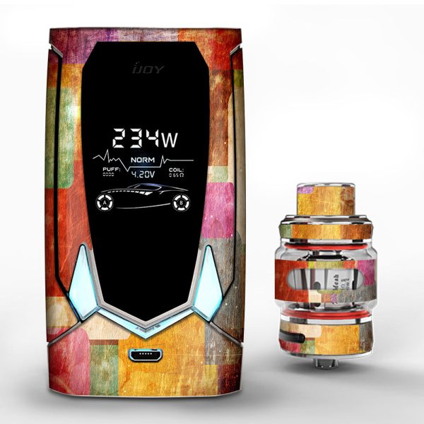 Grunge Pattern iJoy Avenger 270 Skin For Cheap