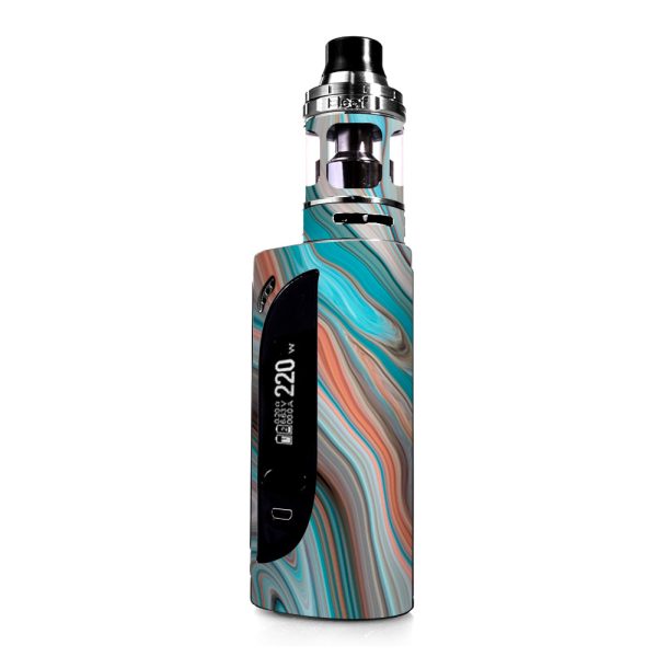 Teal Blue Brown Geode Stone Marble eLeaf IKONN 220 Skin Online now