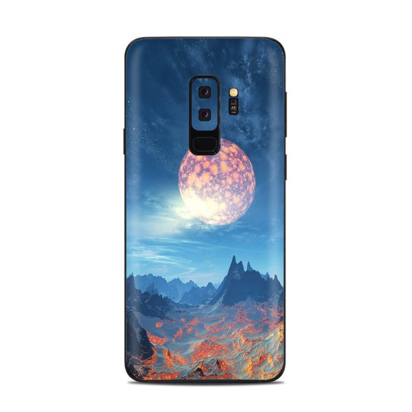 Moon Over Mountains Samsung Galaxy S9 Plus Skin Online now