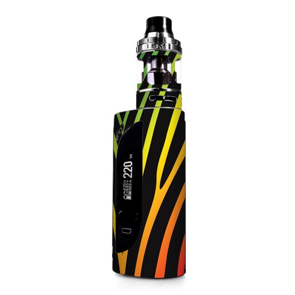 Zebra Stripe Rainbow eLeaf IKONN 220 Skin Supply
