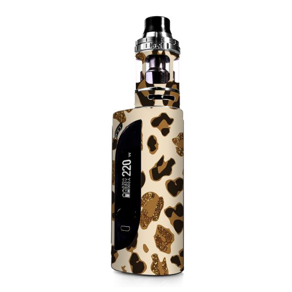 Leopard Print Glitter Print (Not Real Glitter) eLeaf IKONN 220 Skin Sale