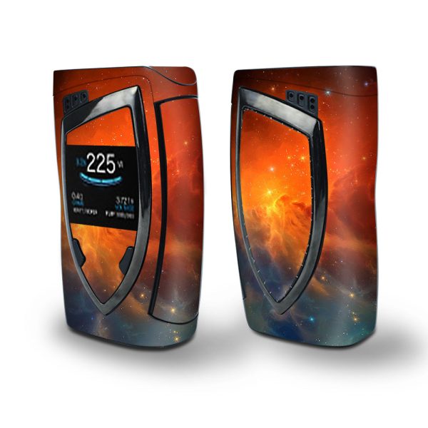 Skin Decal Vinyl Wrap for Smok Devilkin Kit 225w Vape (includes TFV12 Prince Tank Skins) skins cover  Space Clouds Nebula For Cheap