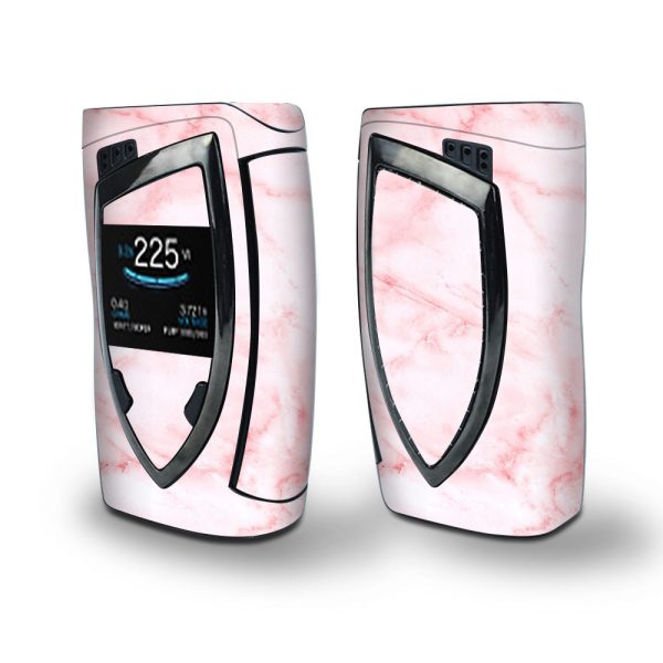 Skin Decal Vinyl Wrap for Smok Devilkin Kit 225w (includes TFV12 Prince Tank Skins) Vape Skins Stickers Cover   Rose Pink Marble Pattern For Cheap