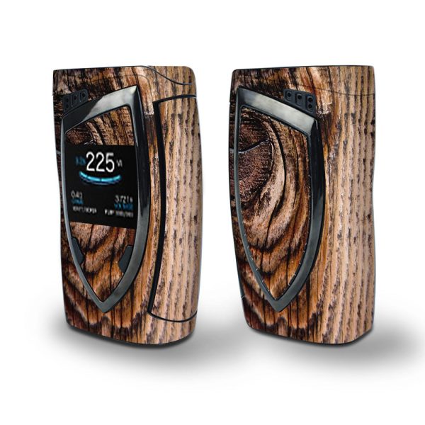 Skin Decal Vinyl Wrap for Smok Devilkin Kit 225w (includes TFV12 Prince Tank Skins) Vape Skins Stickers Cover   Wood Panel Mahogany Knot Solid Online Hot Sale