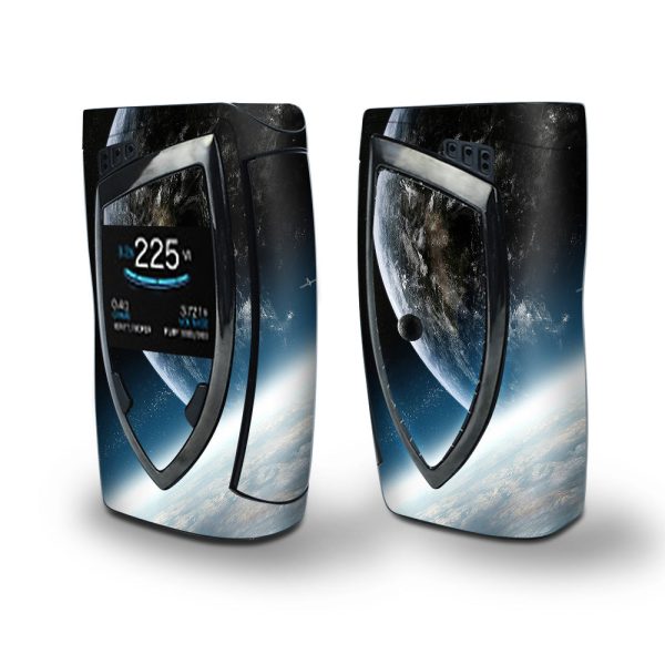 Skin Decal Vinyl Wrap for Smok Devilkin Kit 225w Vape (includes TFV12 Prince Tank Skins) skins cover  Earth from Space Online now