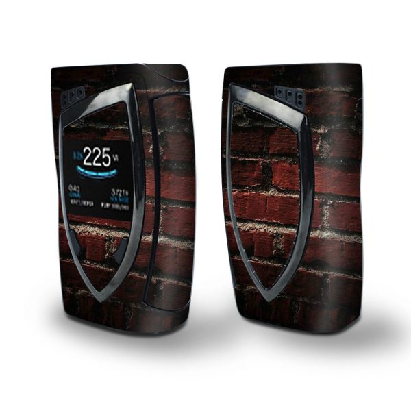 Skin Decal Vinyl Wrap for Smok Devilkin Kit 225w Vape (includes TFV12 Prince Tank Skins) skins cover  Brick Wall Fashion