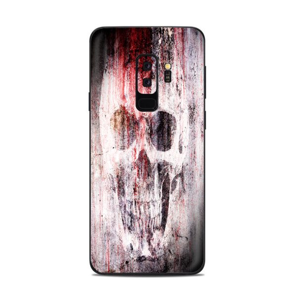 Tattered Skull Blood Skull Dead Samsung Galaxy S9 Plus Skin Online