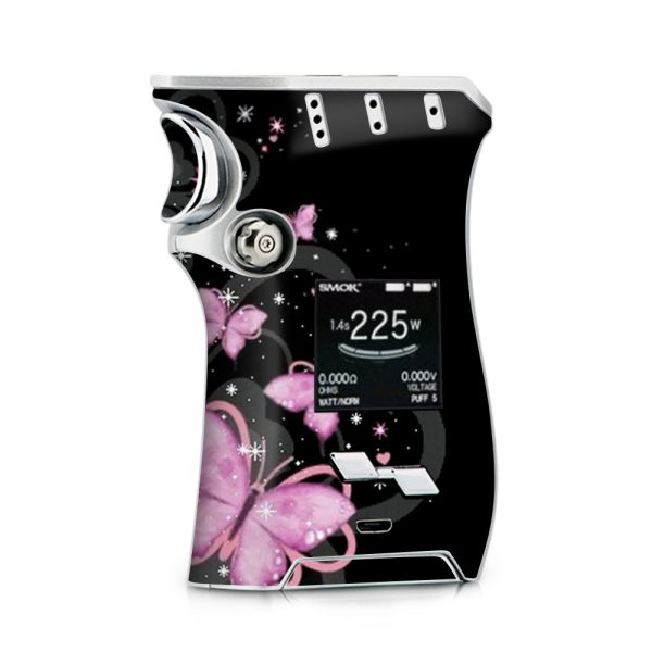 Pink Majestic Butterflies Hearts Smok Mag kit Skin Sale