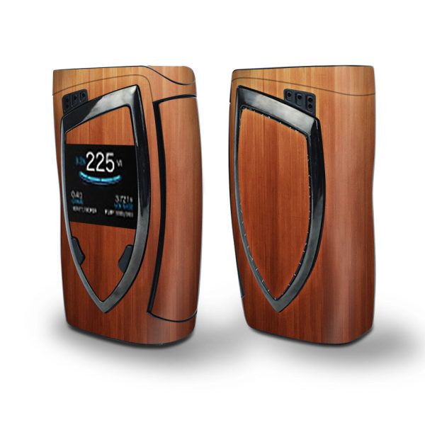 Skin Decal Vinyl Wrap for Smok Devilkin Kit 225w (includes TFV12 Prince Tank Skins) Vape Skins Stickers Cover   Smooth Maple Walnut Wood Online Hot Sale