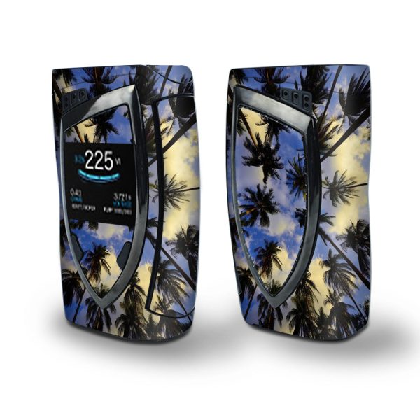 Skin Decal Vinyl Wrap for Smok Devilkin Kit 225w Vape (includes TFV12 Prince Tank Skins) skins cover  Palm trees Miami Sky Cloud Online Sale