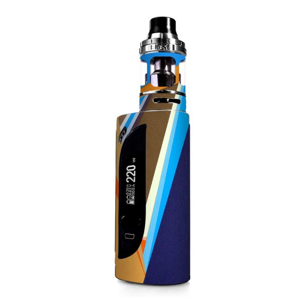 Abstract Patterns Blue Tan eLeaf IKONN 220 Skin Sale