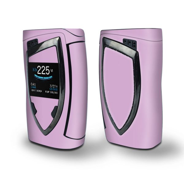 Skin Decal Vinyl Wrap for Smok Devilkin Kit 225w Vape (includes TFV12 Prince Tank Skins) skins cover  Solid Purple Hot on Sale