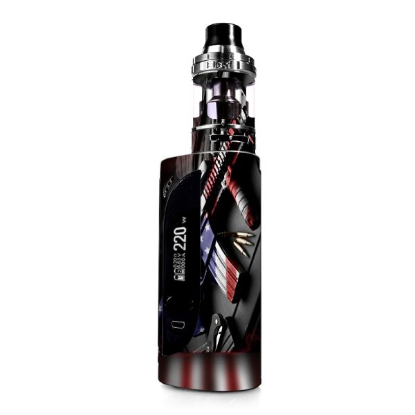 Ar Military Rifle America Flag eLeaf IKONN 220 Skin Cheap