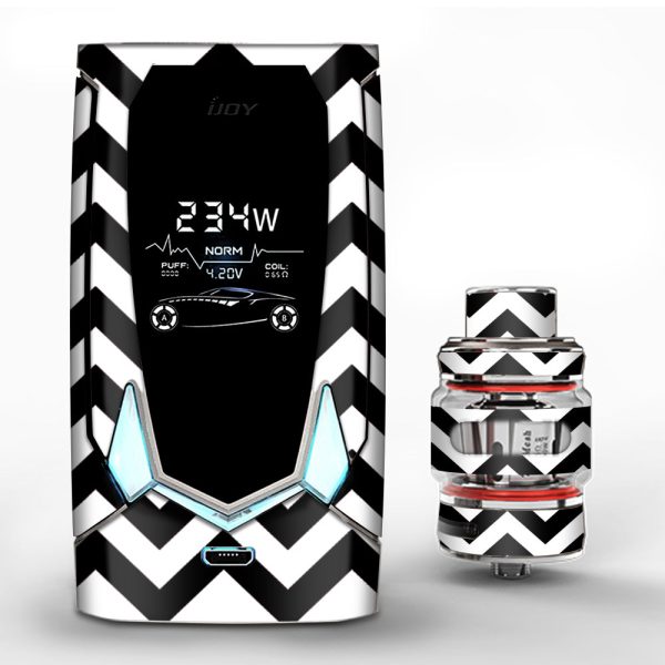 Black Chevron  iJoy Avenger 270 Skin Online now