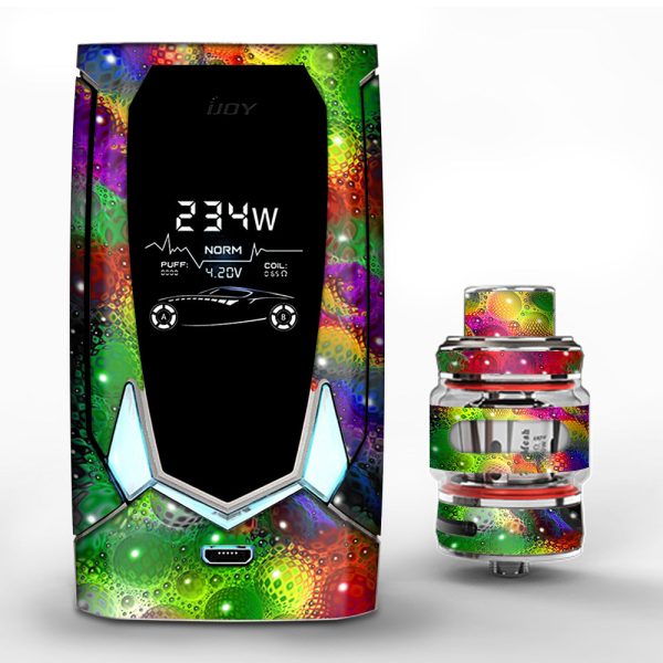Lava Bubbles  iJoy Avenger 270 Skin Cheap