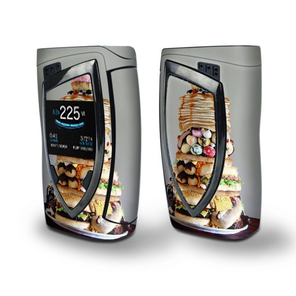 Skin Decal Vinyl Wrap for Smok Devilkin Kit 225w Vape (includes TFV12 Prince Tank Skins) skins cover  Ultimate Foodie Stack All Foods For Sale