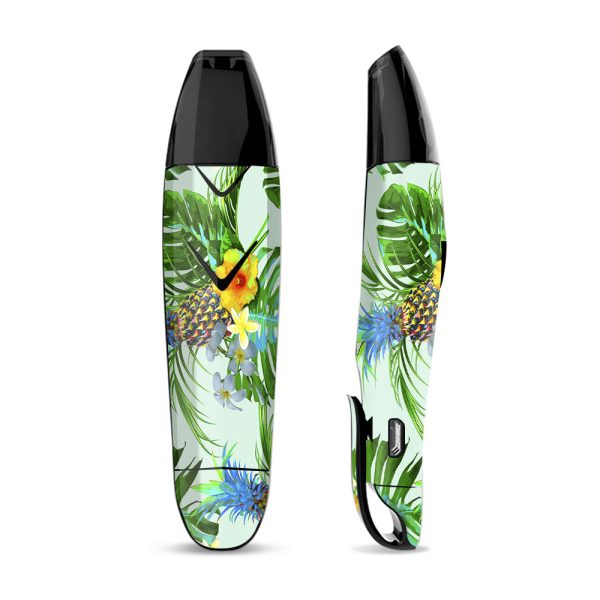Skin Decal for Suorin Vagon  Vape   tropical floral pattern pineapple palm trees Discount