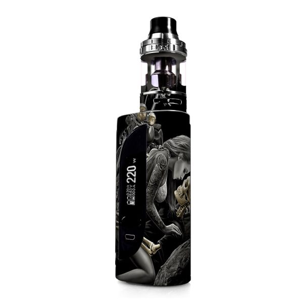 Biker Skeleton Full Moon Tattoo eLeaf IKONN 220 Skin Online