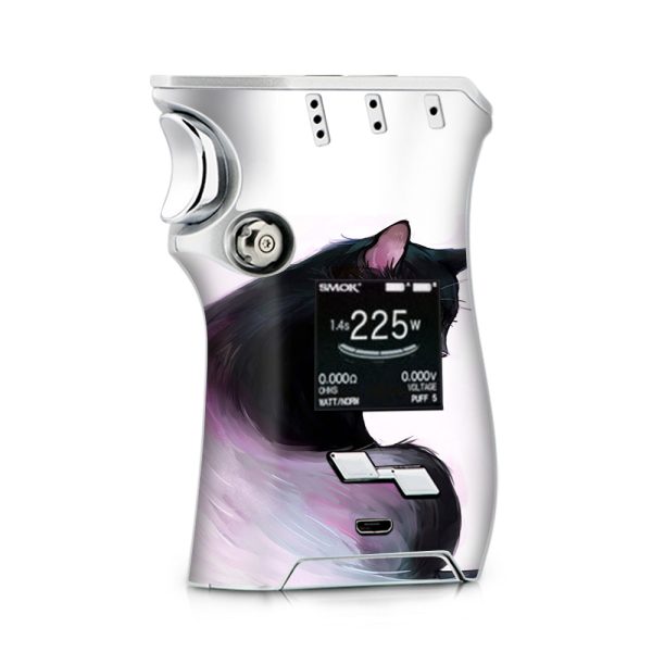 Siamese Cat Green Eyes Smok Mag kit Skin For Cheap