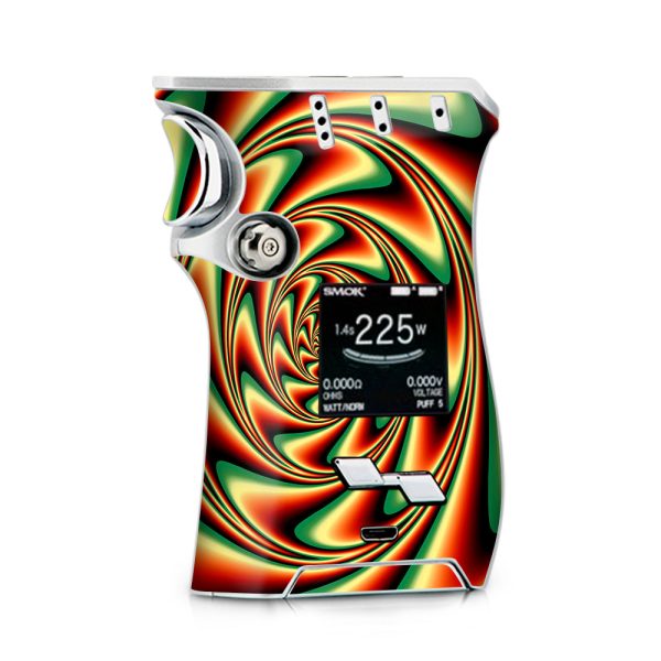 Trippy Motion Moving Swirl Illusion Smok Mag kit Skin on Sale
