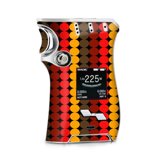 Circles Retro Pattern Smok Mag kit Skin Online Sale