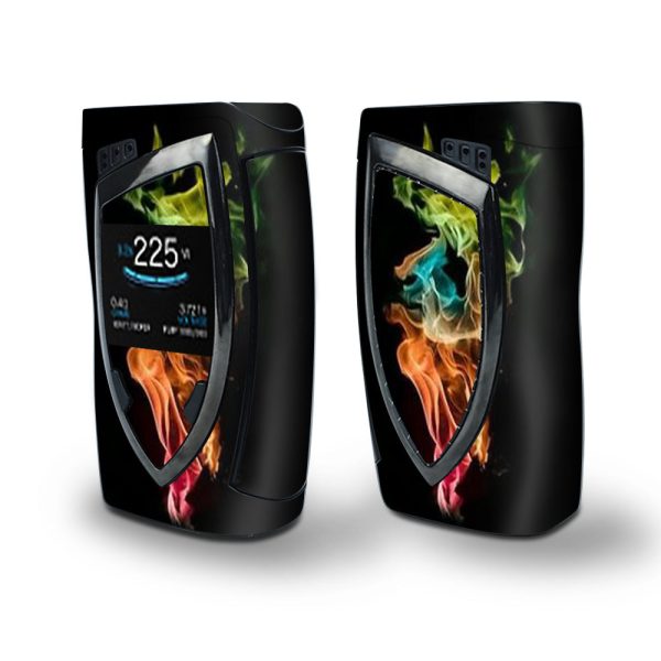 Skin Decal Vinyl Wrap for Smok Devilkin Kit 225w Vape (includes TFV12 Prince Tank Skins) skins cover  color cloud Online Hot Sale