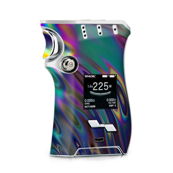 Oil Slick Opal Colorful Resin  Smok Mag kit Skin Fashion