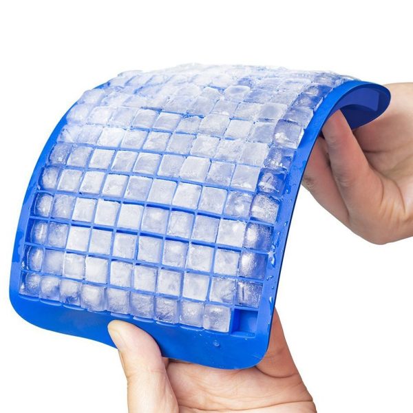 Ice Kings Mini 160 Ice Cube Tray Mold or Candy Chocolate molds 2-pack thats 320 cubes - Great for cocktails or frozen fruit treats for the kids, Reusable BPA Free Flexible easy out Summer Fun Drinks Cheap - Image 2