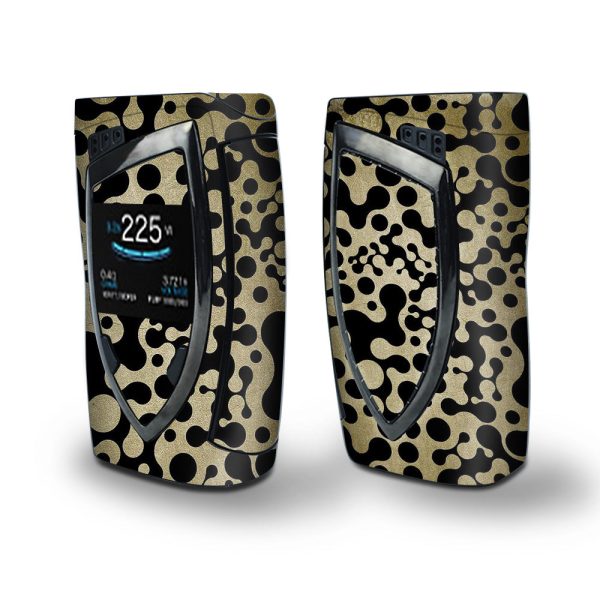 Skin Decal Vinyl Wrap for Smok Devilkin Kit 225w Vape (includes TFV12 Prince Tank Skins) skins cover  Abstract Trippy Pattern Supply