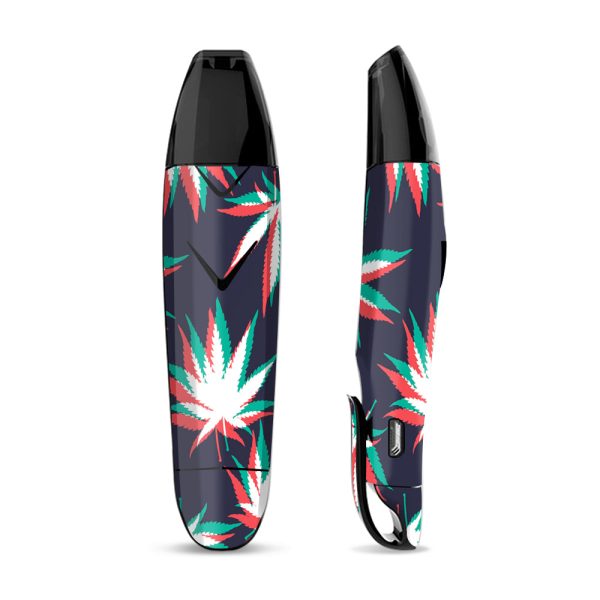 Skin Decal for Suorin Vagon  Vape   3D Holographic Week Pot Leaf Sale
