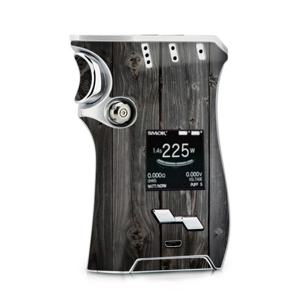 Reclaimed Grey Wood Old Smok Mag kit Skin Hot on Sale