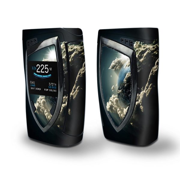 Skin Decal Vinyl Wrap for Smok Devilkin Kit 225w Vape (includes TFV12 Prince Tank Skins) skins cover  Planet in the Clouds For Cheap