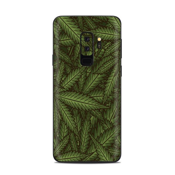 Marijuana Leaves Pot Weed Samsung Galaxy S9 Plus Skin For Discount