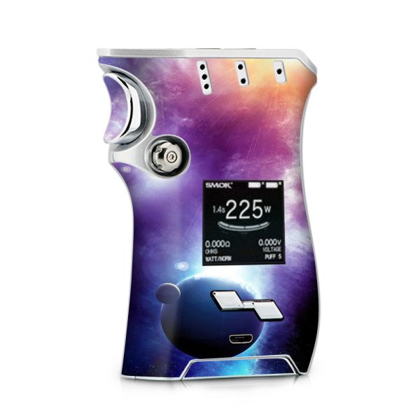 Sun Rays Galaxy Planets Smok Mag kit Skin Cheap