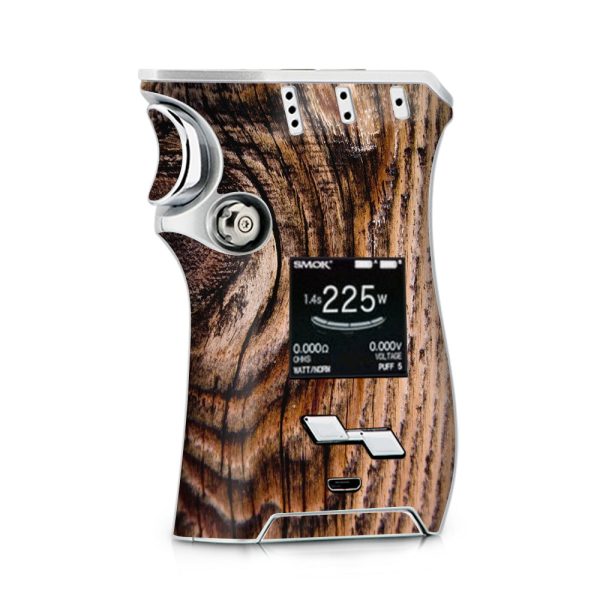 Wood Panel Mahogany Knot Solid Smok Mag kit Skin Discount