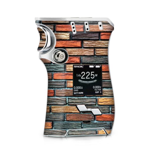 Colorful Brick Wall Design Smok Mag kit Skin on Sale