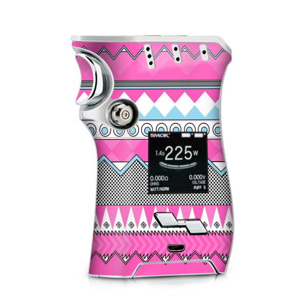 Pink Aztec Tribal Chevron Smok Mag kit Skin Online