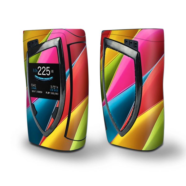 Skin Decal Vinyl Wrap for Smok Devilkin Kit 225w Vape (includes TFV12 Prince Tank Skins) skins cover  Colors Weave Online Hot Sale