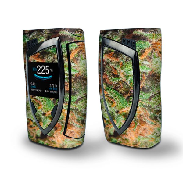 Skin Decal Vinyl Wrap for Smok Devilkin Kit 225w Vape (includes TFV12 Prince Tank Skins) skins cover   Nug Bud Weed Maijuana Online Sale